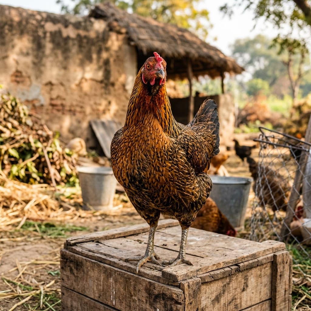 Authentic Live Desi Gavran Chicken